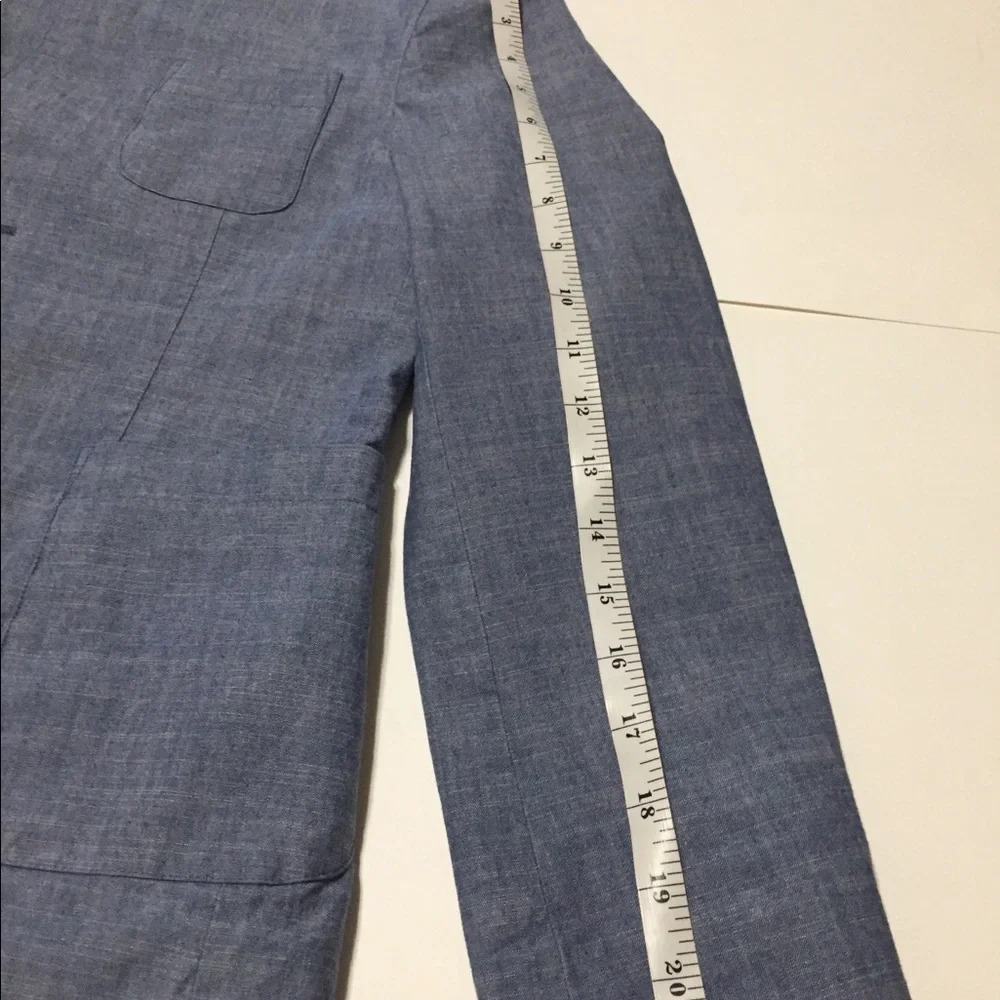H&M Light Blue Size Small Blazer - Picture 8 of 8